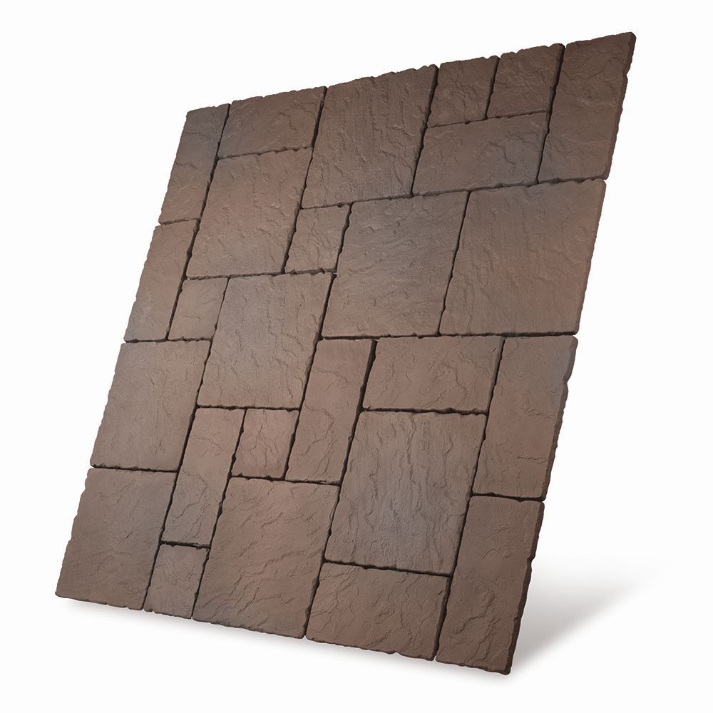 Bowland Stone Rectory Paving Kit 5.76m² - Autumn Brown